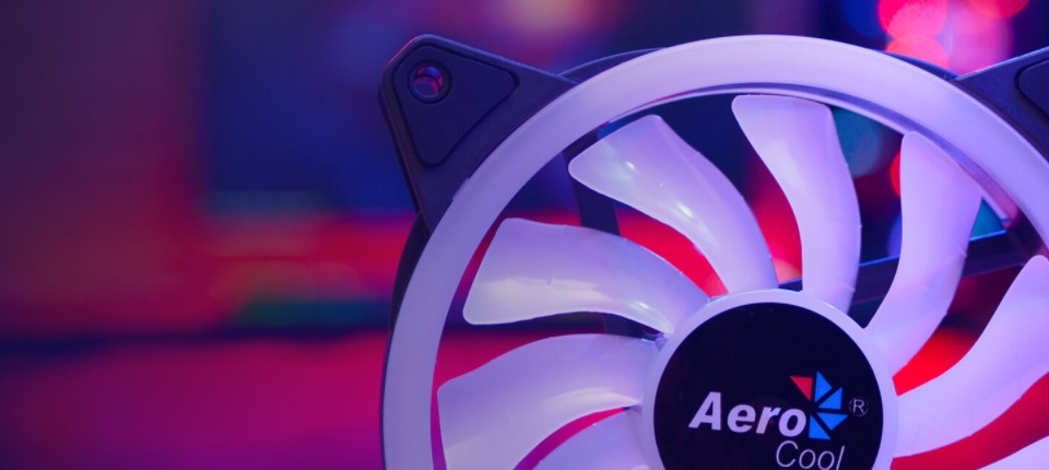 Aerocool Duo 12 Pro A-RGB 120mm Triple Fan Kit with RGB Hub Feature 4