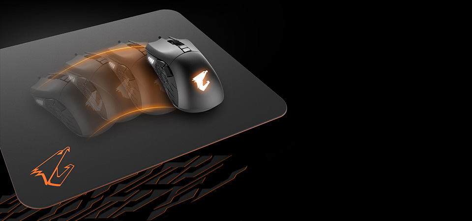 Gigabyte AORUS AMP500 Hybrid Gaming Mouse Pad Feature 2