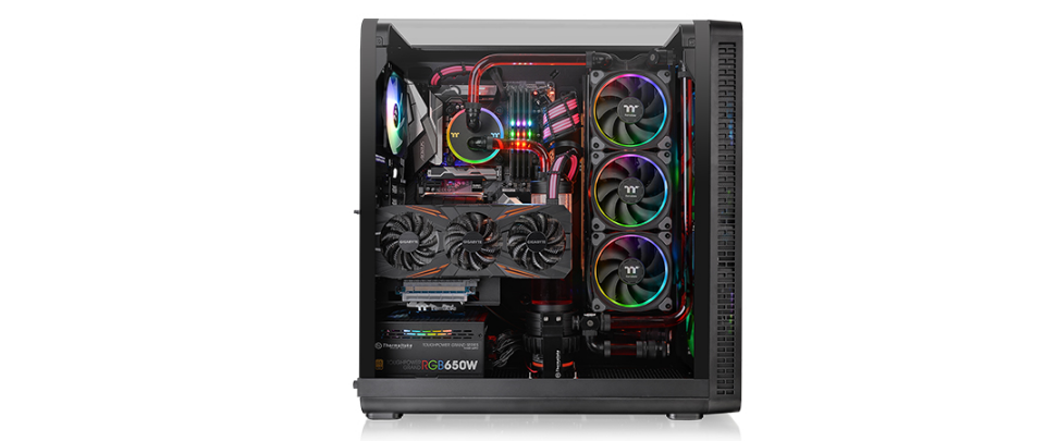 Thermaltake View 37 A-RGB Edition Mid Tower Chassis Feature 3