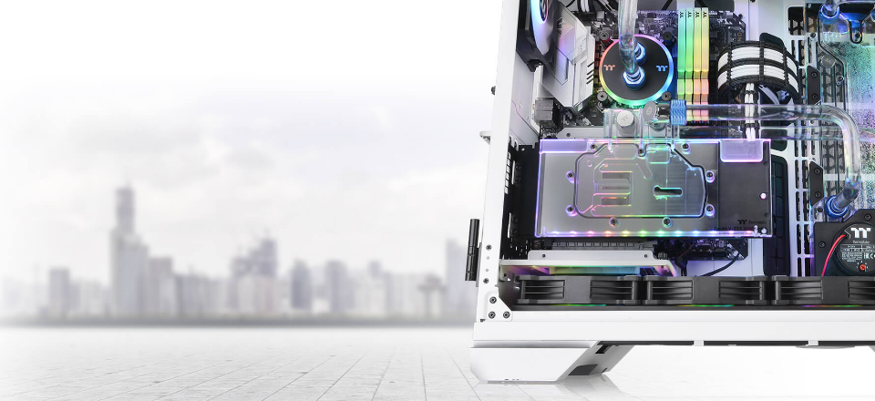 Thermaltake View 51 A-RGB Tempered Glass Case - White Feature 2
