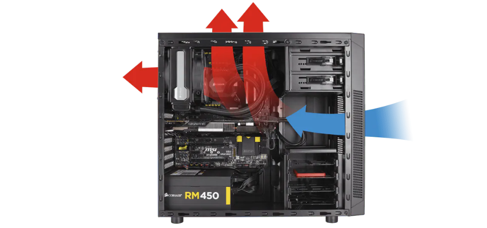 Corsair Carbide CC-9011075-WW Mid Tower Case with Window Feature 4