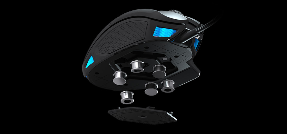 Corsair CH-9306011-AP Nightsword RGB Tunable Gaming Mouse Feature 1
