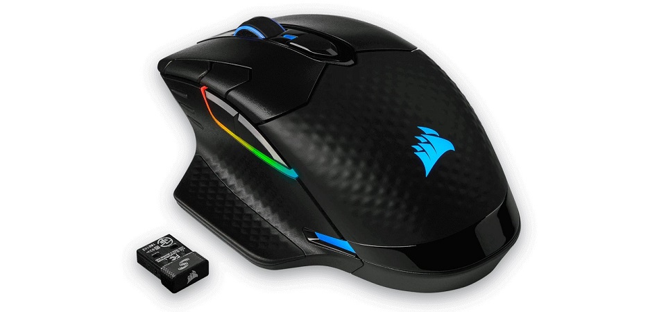Corsair Dark Core Pro SE RGB Wireless Gaming Mouse Feature 1