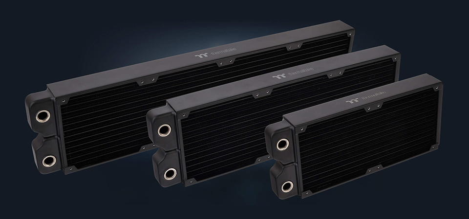 Thermaltake Pacific CLD360 High-Density Double Micro Fins Copper Radiator Feature 1
