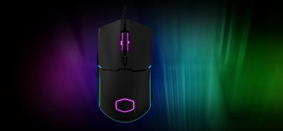 Cooler Master MasterMouse CM110 RGB Optical Gaming Mouse - Black Feature 4