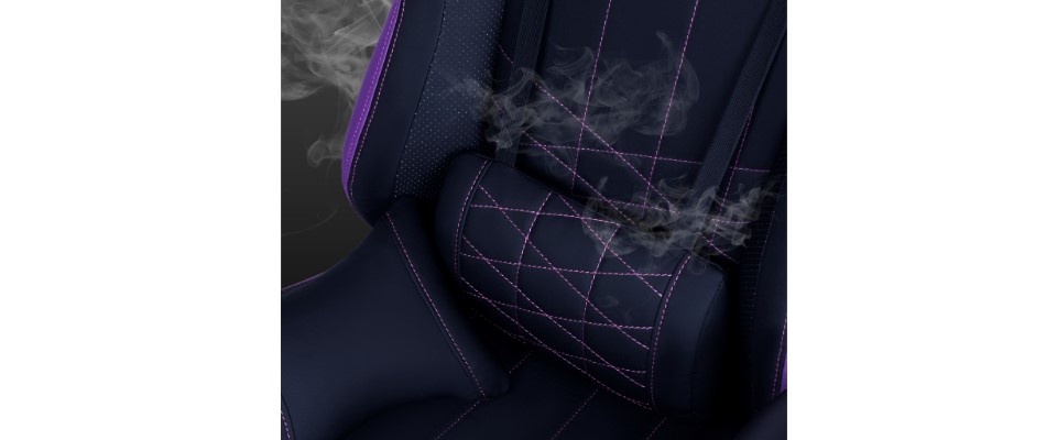 Cooler Master Calibre E1 Gaming Chair - Purple Feature 3