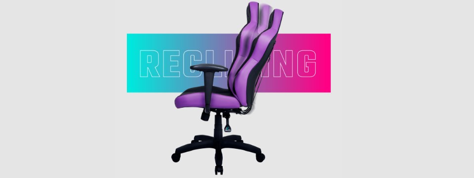 Cooler Master Calibre E1 Gaming Chair - Purple Feature 5