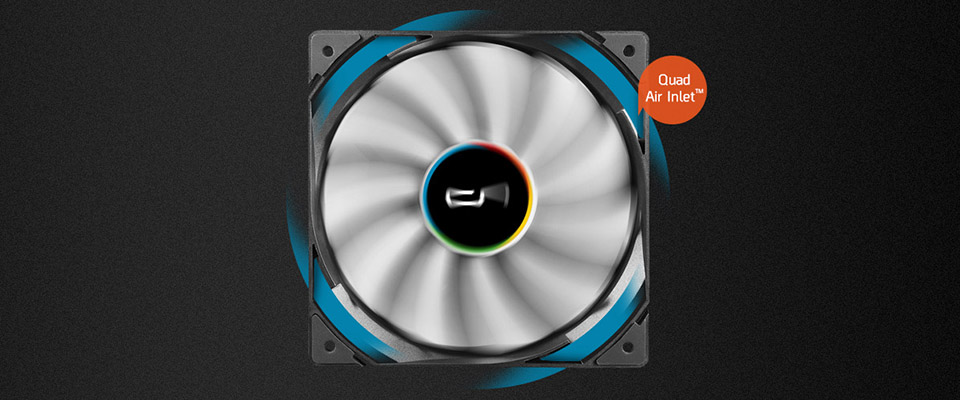 Cryorig QF120 Silent Series 120mm PWM Fan Feature 1