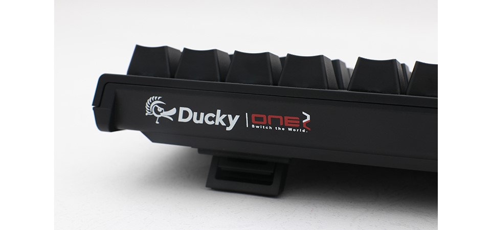 Ducky One 2 Phantom PBT Double Shot Keyboard - Black Feature 6