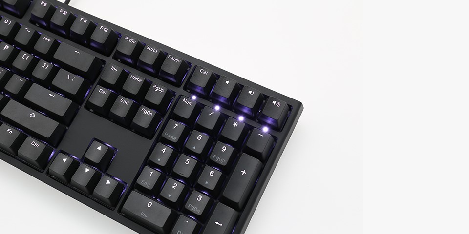 Ducky One 2 White LED Cherry Brown Mechanical Keyboard Feature 4