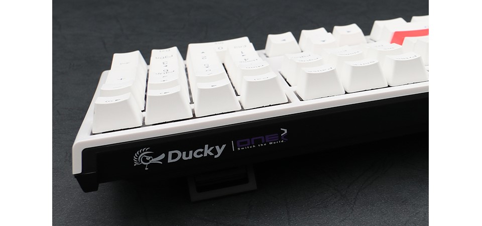 Ducky DKON1808S-BUSPDWZW1 One 2 White LED Cherry Brown Mechanical Keyboard Feature 5