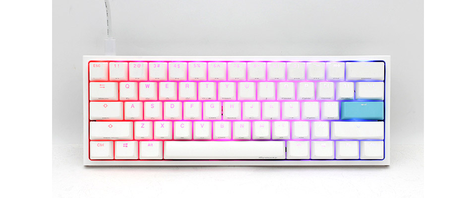 Ducky One 2 Mini White RGB CherryMechanical Keyboard Feature 4
