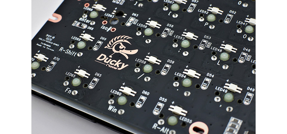 Ducky One 2 Mini White RGB CherryMechanical Keyboard Feature 5