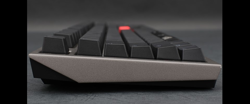 Ducky Shine 7 Grey RGB Cherry Silent Red Mechanical Keyboard - Gunmetal Grey Feature 1