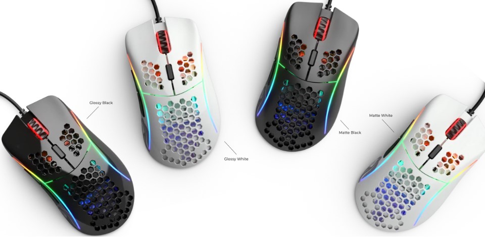 Glorious Model D Gaming Mouse - Matte White Feature 5
