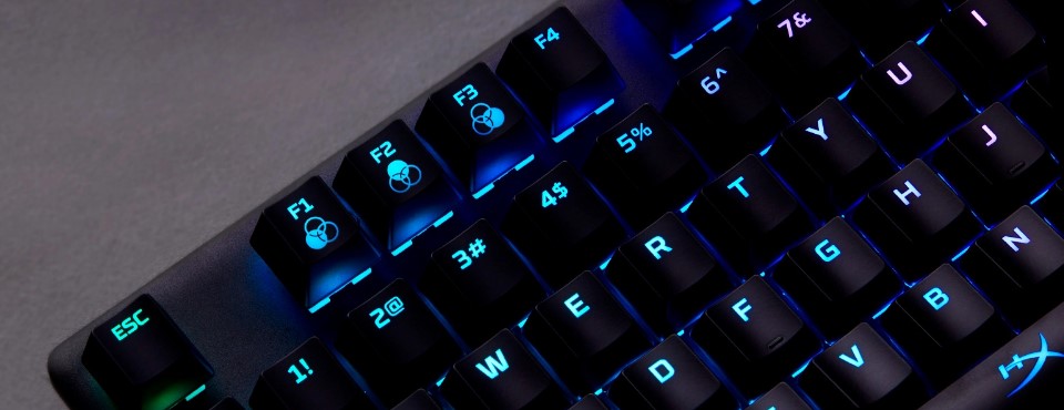 HyperX Alloy Origins RGB Red Switch Mechanical Gaming Keyboard Feature 5