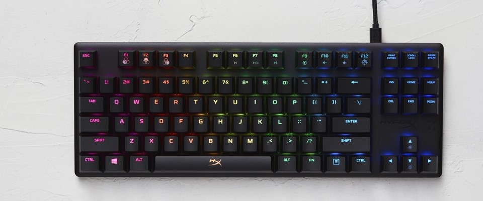 HyperX Alloy Origins Core RGB TKL Red Switch Mech Keyboard Feature 3
