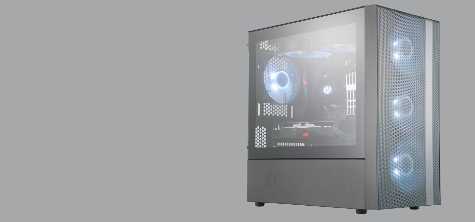 Cooler Master MCB-NR400-KGNN-S00 Tempered Glass Compact Case Feature 3