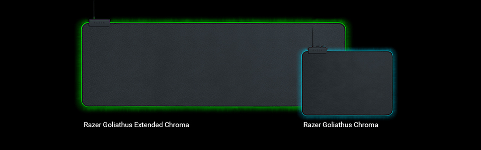 Razer Goliathus Chroma RGB Mouse Mat - Classic Black Feature 1