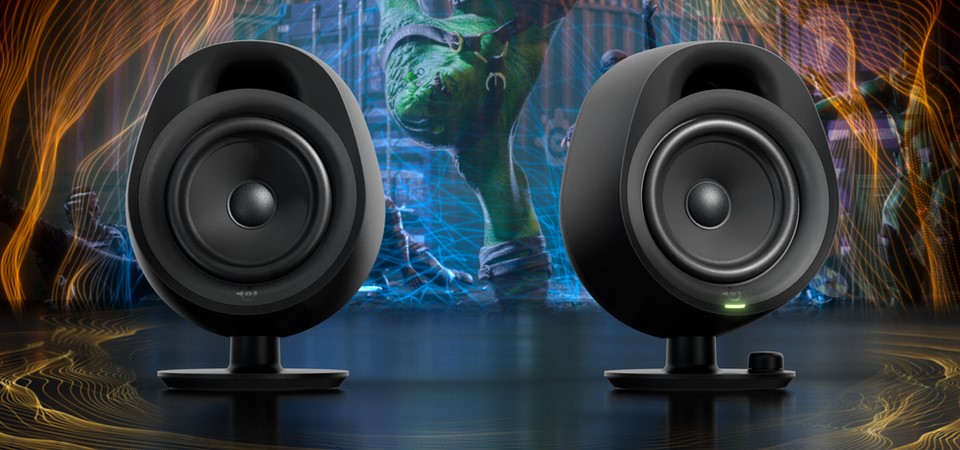 SteelSeries Arena 3 2.0 Stereo Gaming Speakers Feature 2