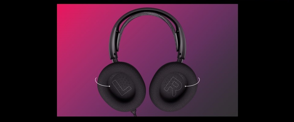 SteelSeries Arctis Nova 3 Headset - Black Feature 2