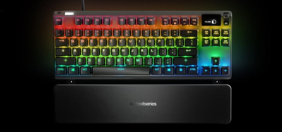 SteelSeries SS-64646 Apex 7 TKL Red Mechanical RGB Keyboard Feature 4