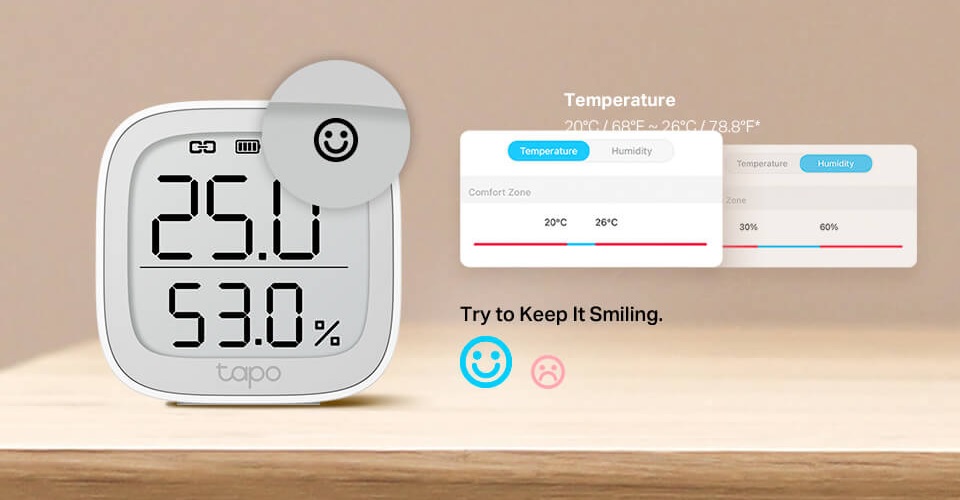 TP-Link Tapo Smart Temperature & Humidity Monitor (Tapo T315)